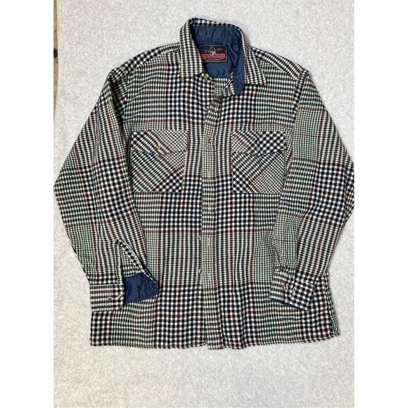 Backpacker Sportswear Tweed Mens Shirt Size L - Picture 1 of 9